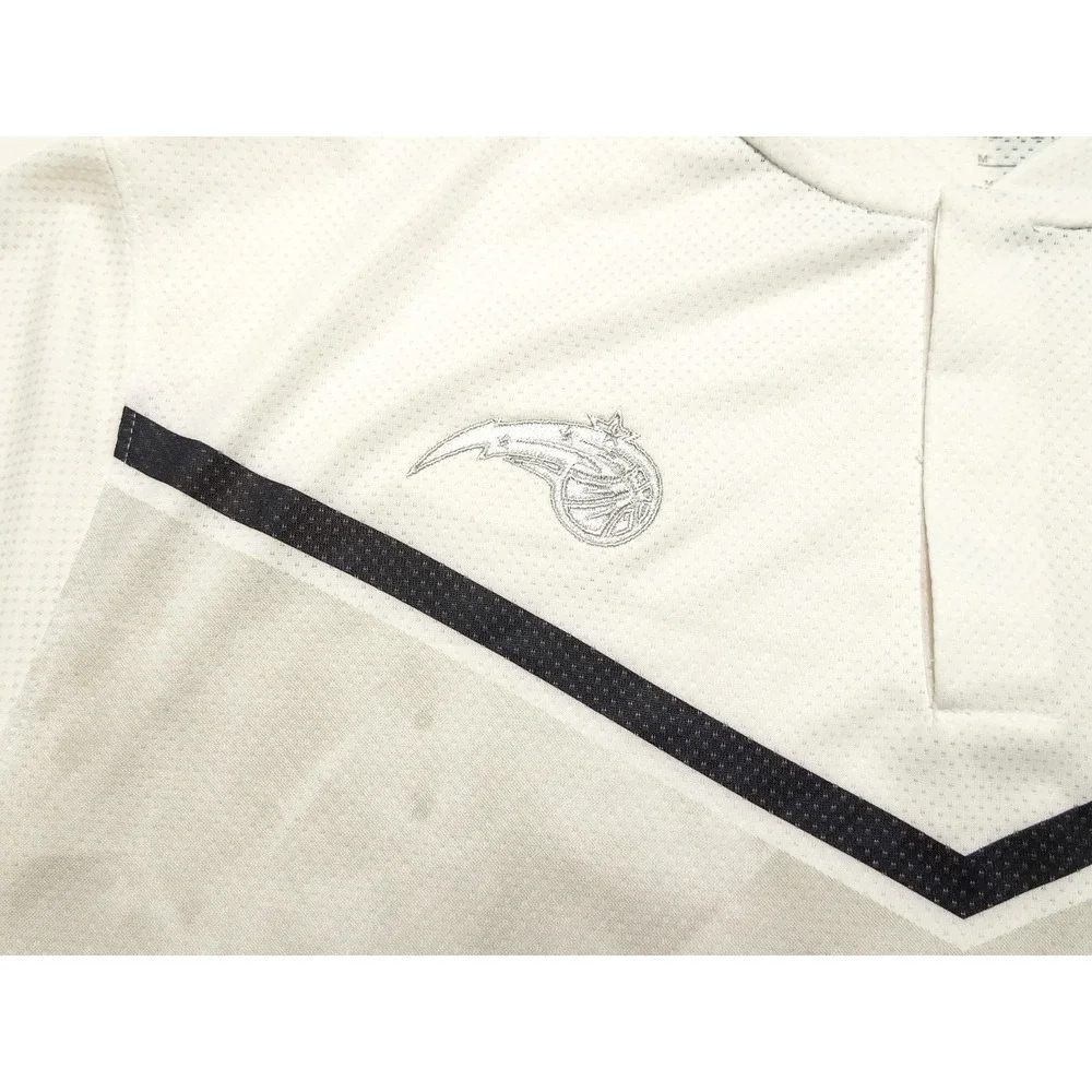 NIKE Tiger Woods ADV Blade Polo Shirt‎ Orlando Magic DH0916 White Camo Medium M